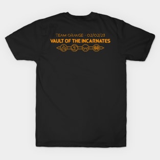 Team Orange - Vault of the Incarnates - AOTC T-Shirt T-Shirt